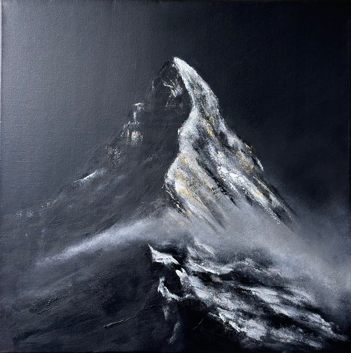 CAROLE FUMEAUX MATTERHORN ART PAINTING
