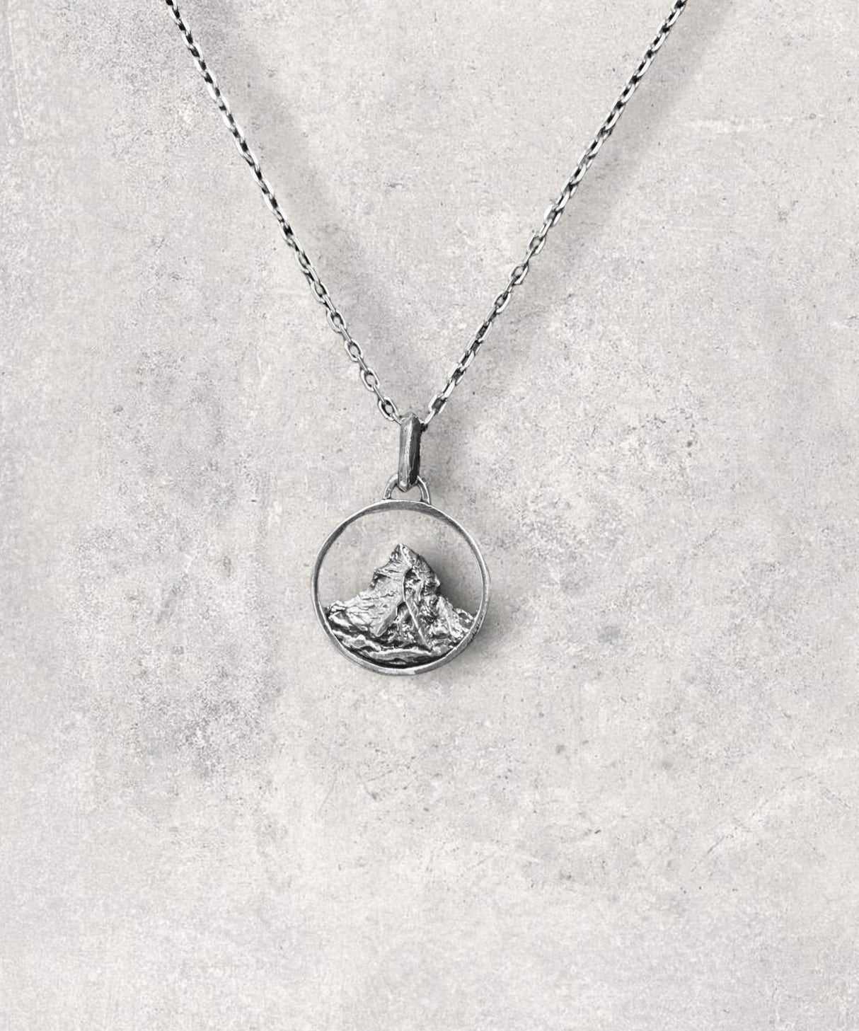 Matterhorn Pendant and Necklace Sterling Silver