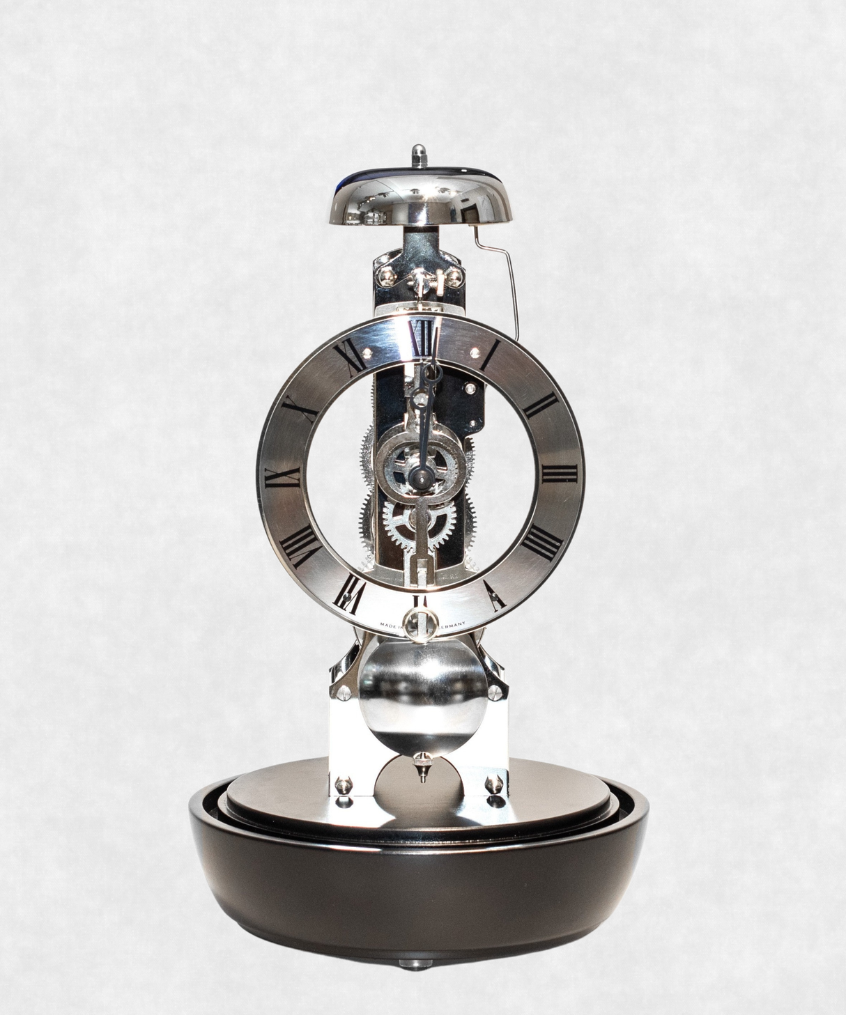 Mechanical Clock under Glass no glass