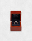 The Path Gold 18k Ring in its wooden box