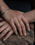 The Path Ring, hands view photoshoot
