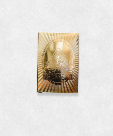 Zermatt Matterhorn Original Luxury Playing Cards Gold Deck made by Maison Davis