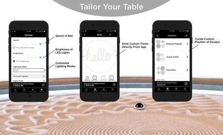 Sand Table - Kinetic Art Drawing - Maison Davis