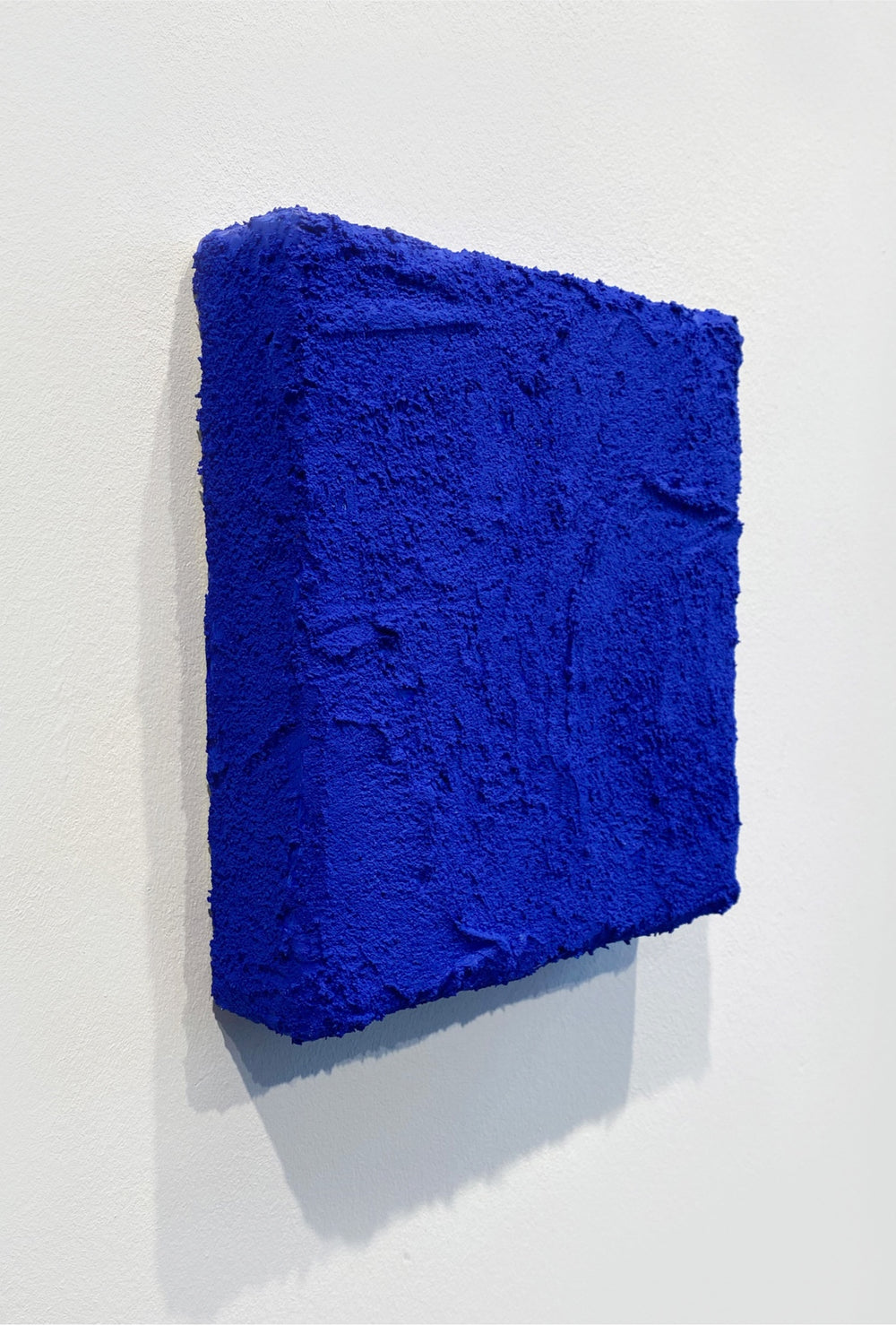 Interior design cobalt brick art
