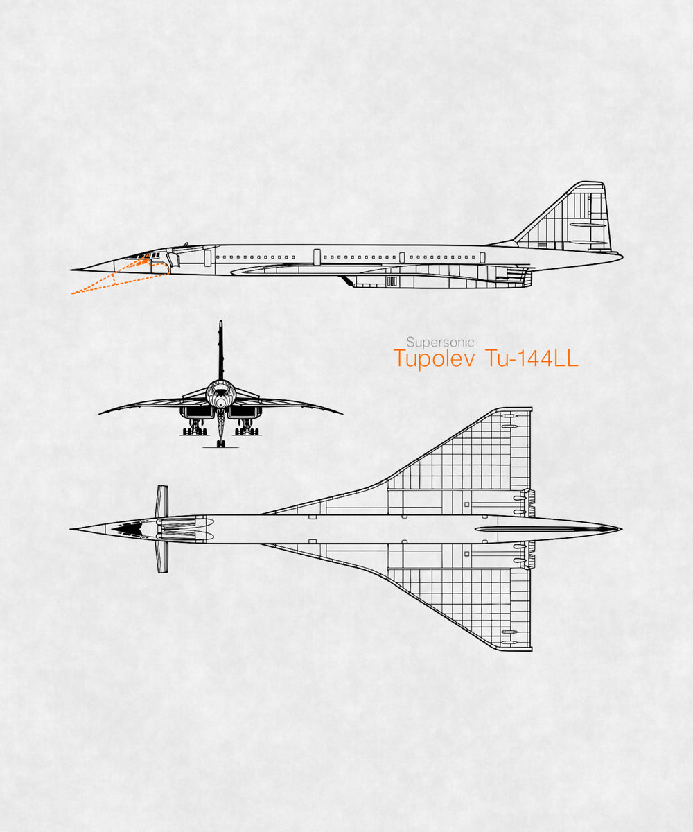 CONCORDE MODEL DESIGN DRAWING