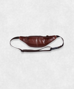 Cowhide belt bag back view