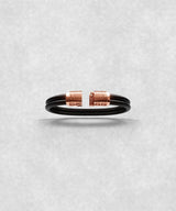 Double Bracelet Gladius, Red Gold. Monolock