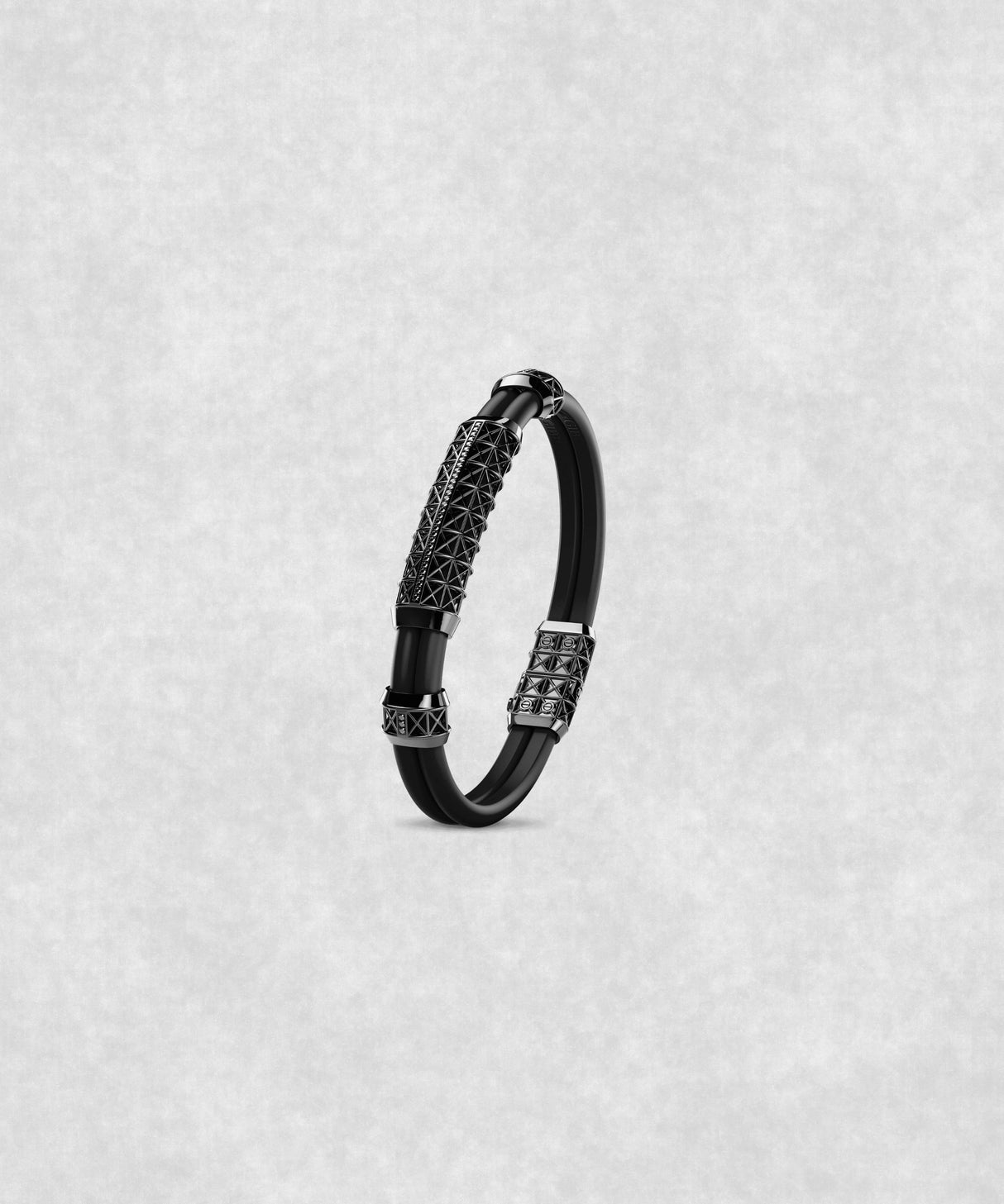 WHITE GOLD COATED BRACELET