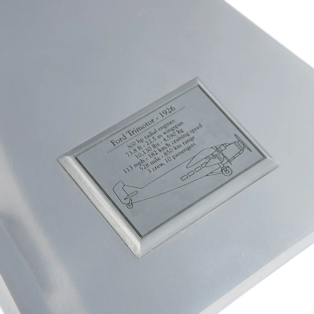 FORD TRIMOTOR DESCRIPTION PLATE