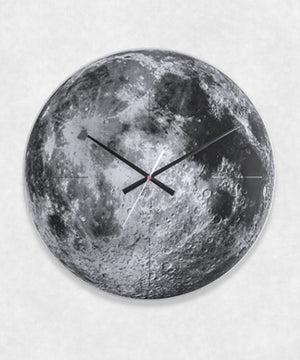 Glass Moon Clock
