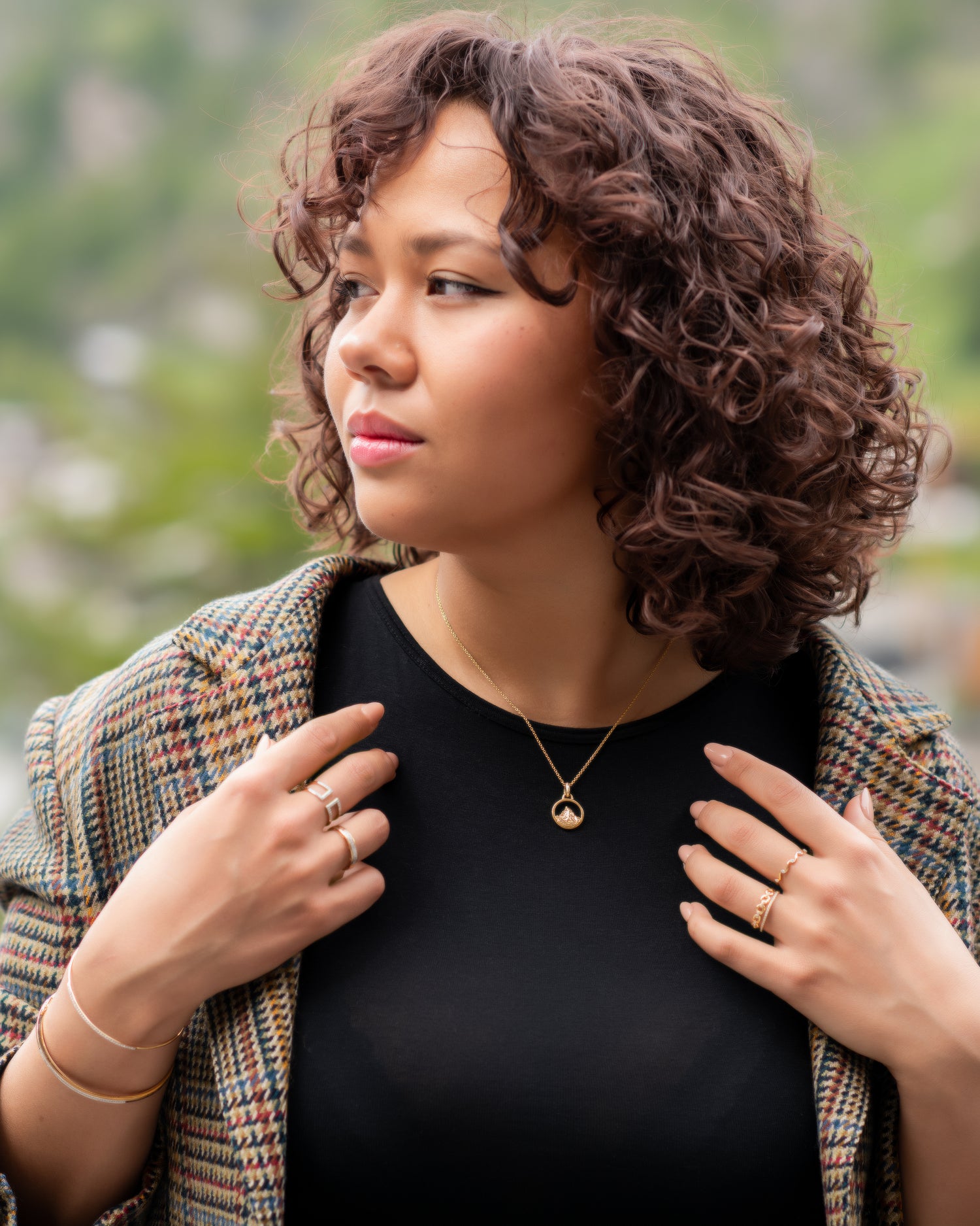 Matterhorn Pendant Gold 18k Jewelry shooting photo