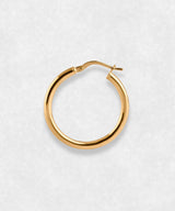 Hoops Earrings 18k Gold Maison Davis 20mm model 