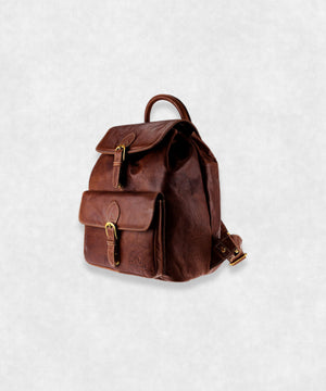 Leather Backpack Maison Davis