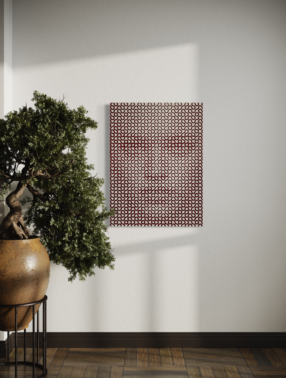 Lee Wagstaff Sooner than you think painting on wall