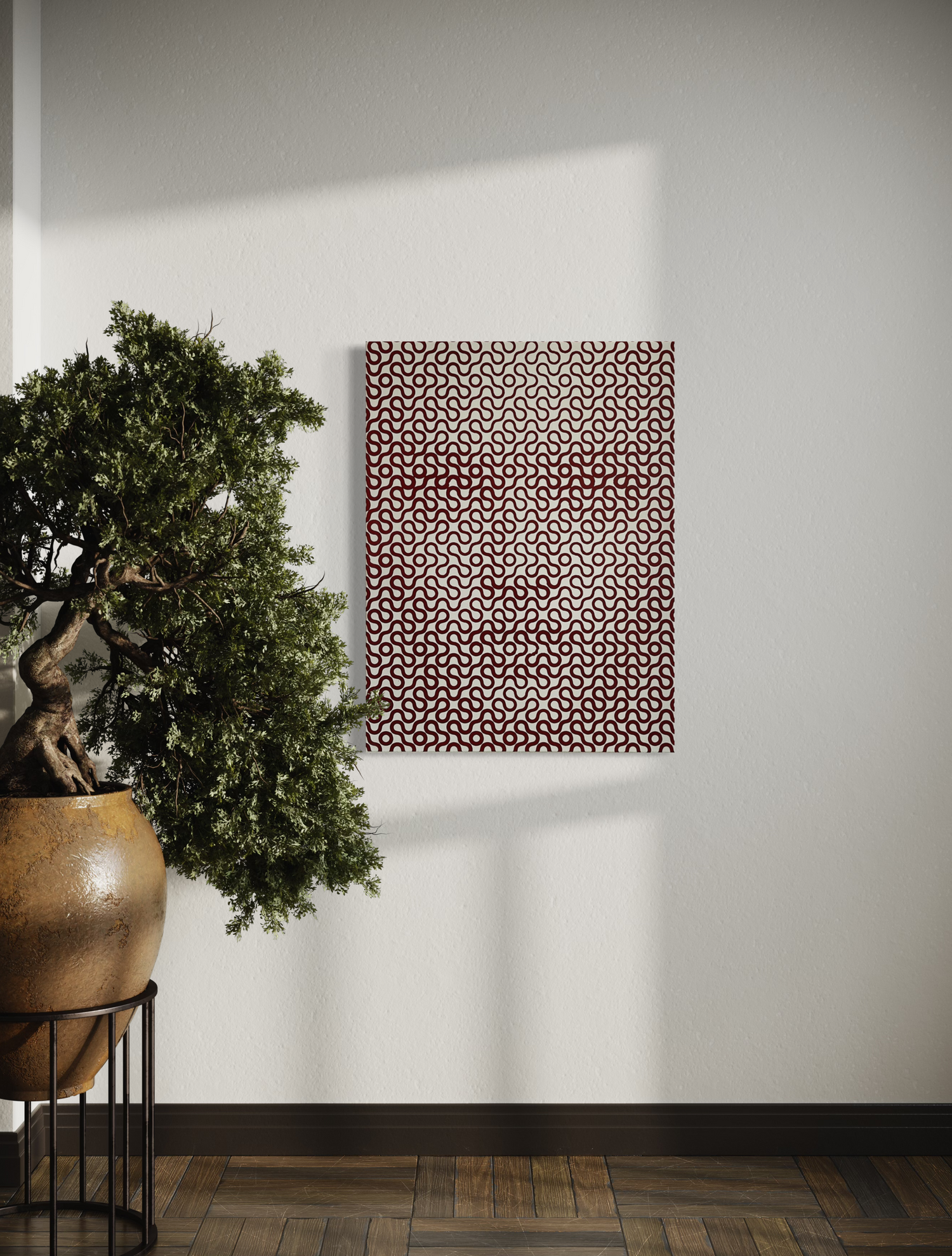 Lee Wagstaff Sooner than you think painting on wall