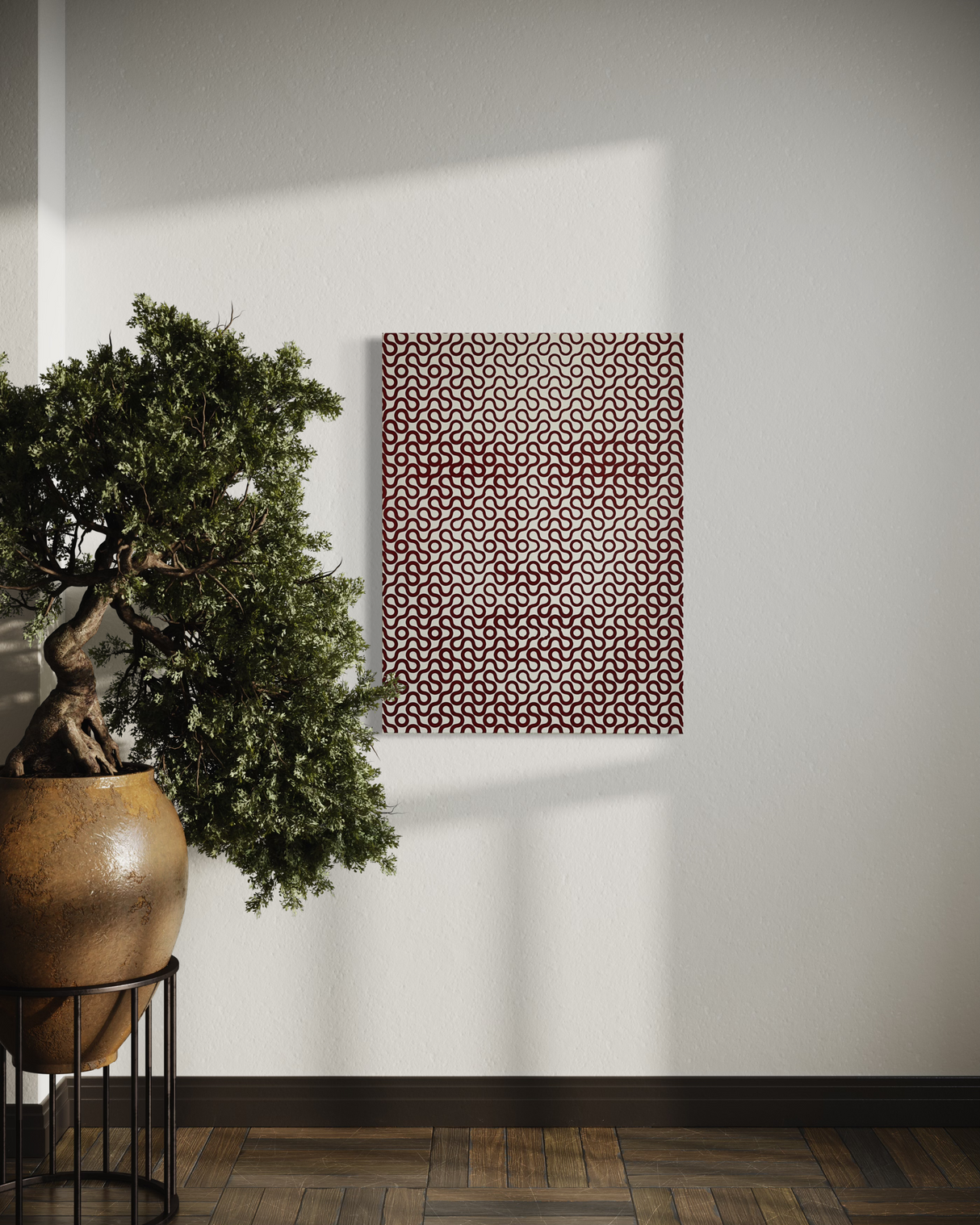 Lee Wagstaff Sooner than you think painting on wall