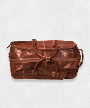 Maison Davis Trolley Leather Bag View From Above