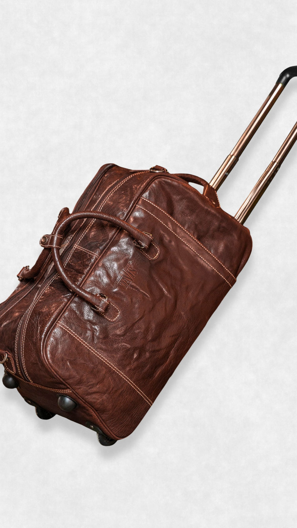 Maison Davis Trolley Leather Handle Out