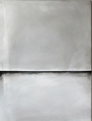 Maryse Ceha Warm Grey Mirror Painting