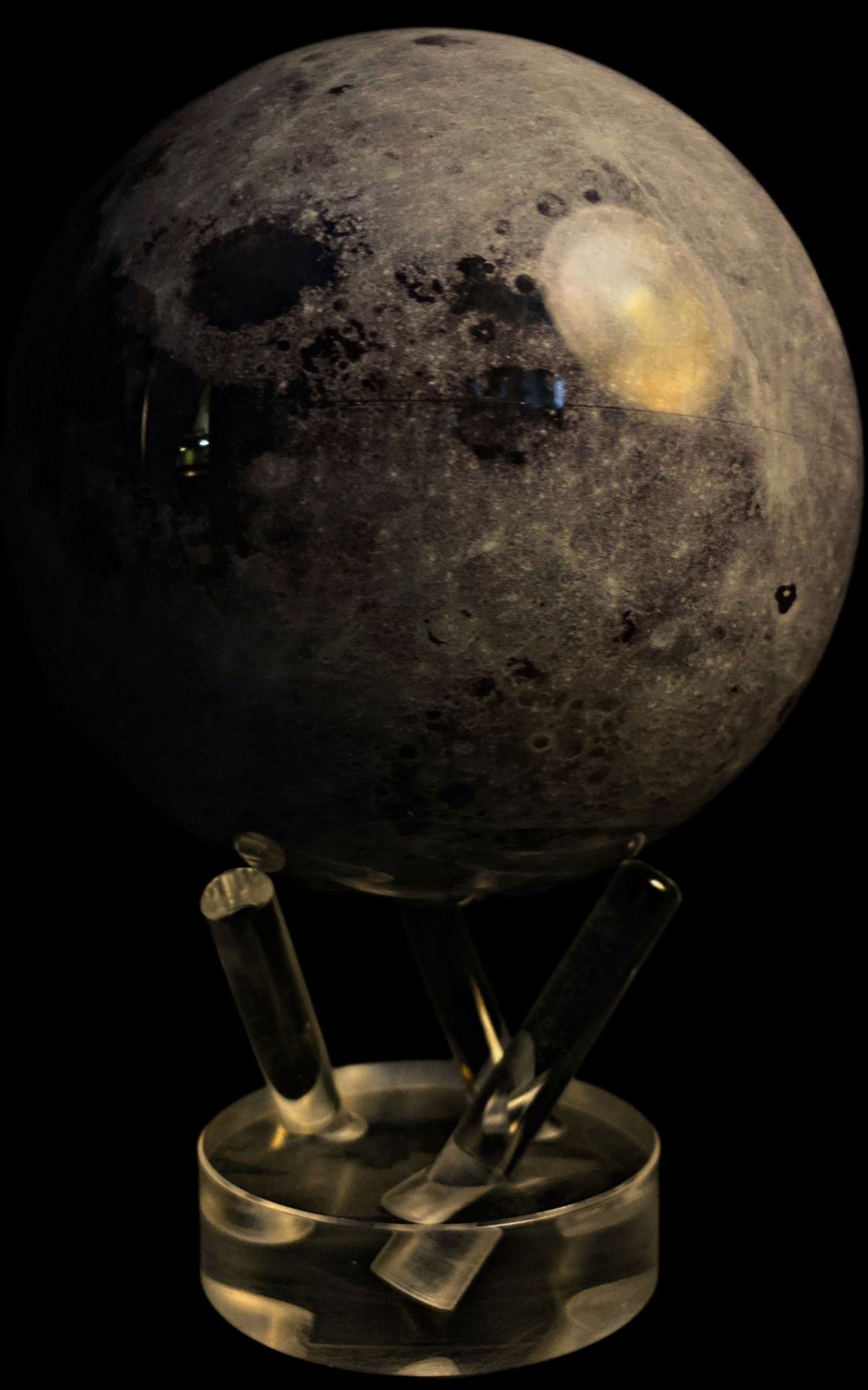 Moon Globe Rotating Video