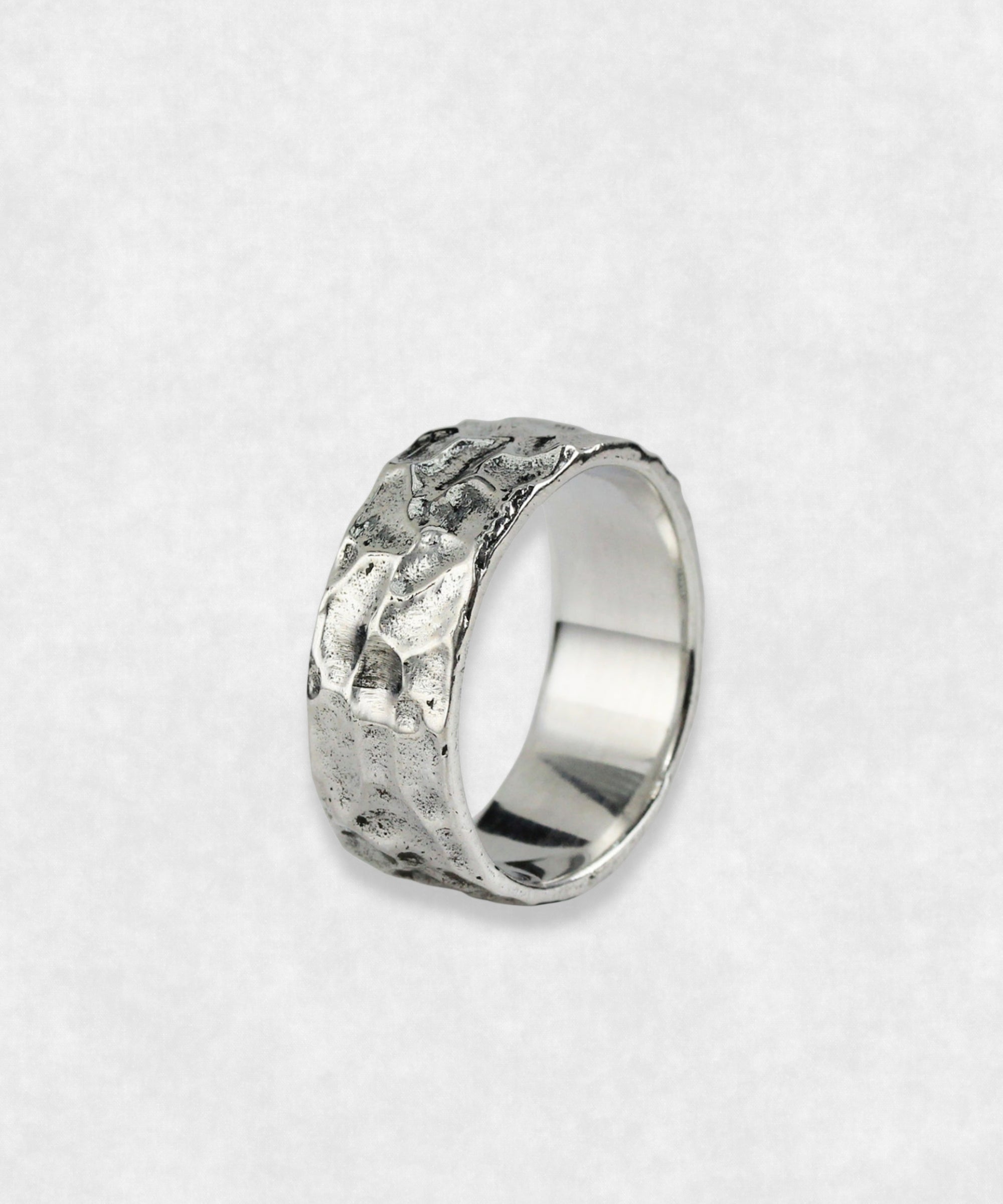 Moon Ring - Sterling Silver