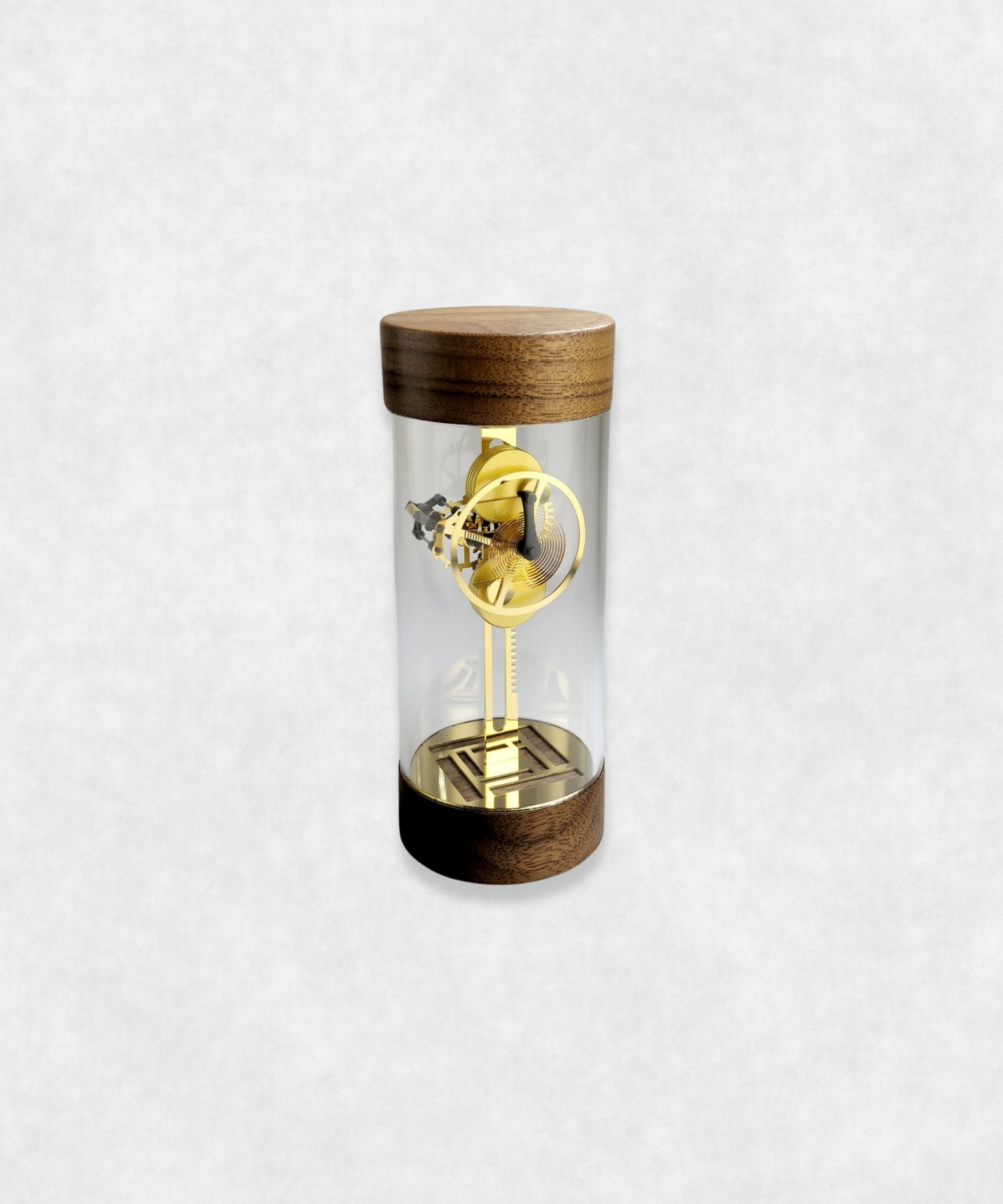 Mechanical Oscilloglass Dark Wood