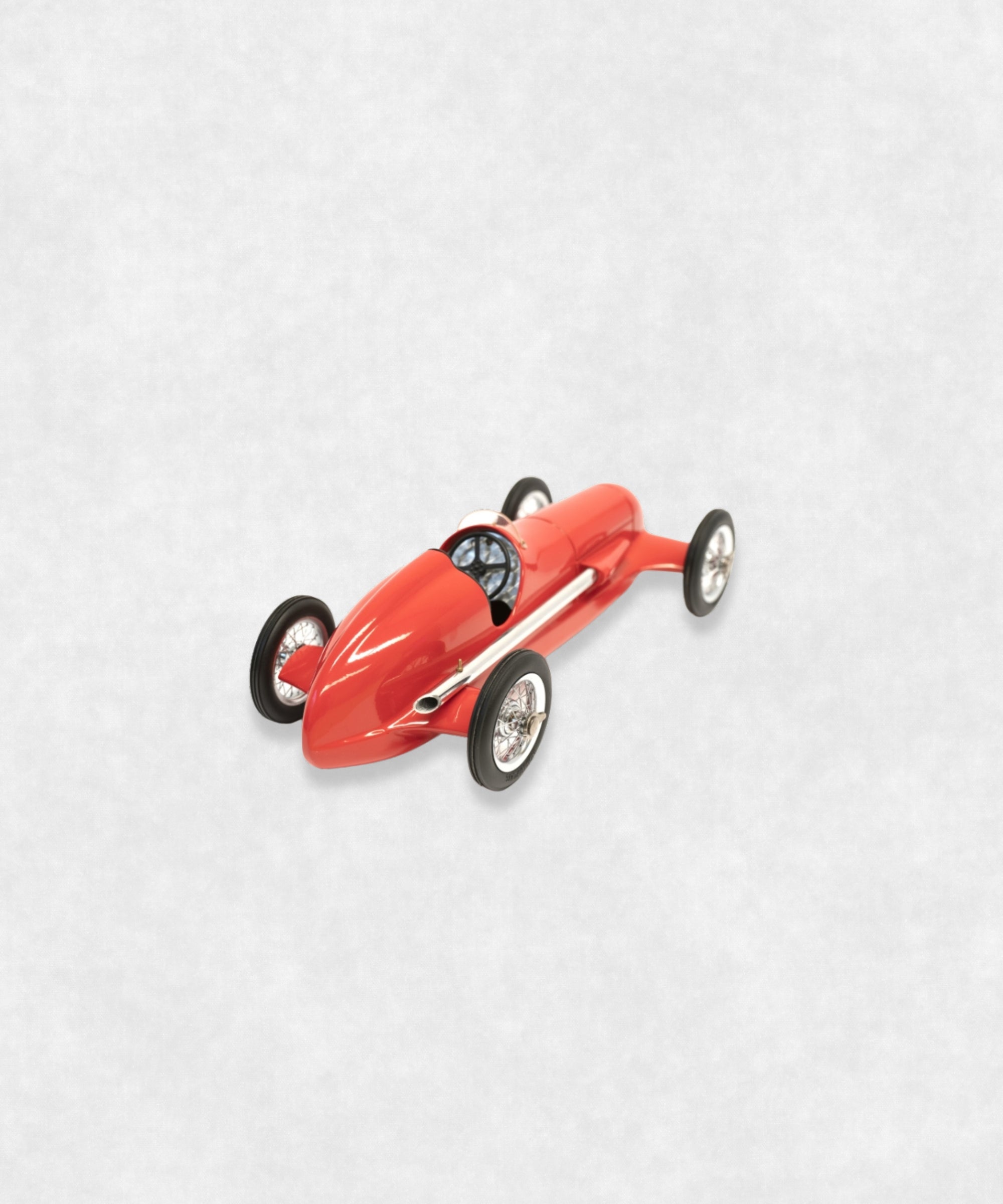 RED RACE CAR SILBERFEIL FRONT RIGHT