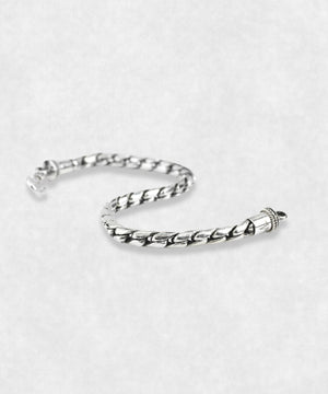 Seeds of love Sterling silver 925 bracelet open view by Maison Davis
