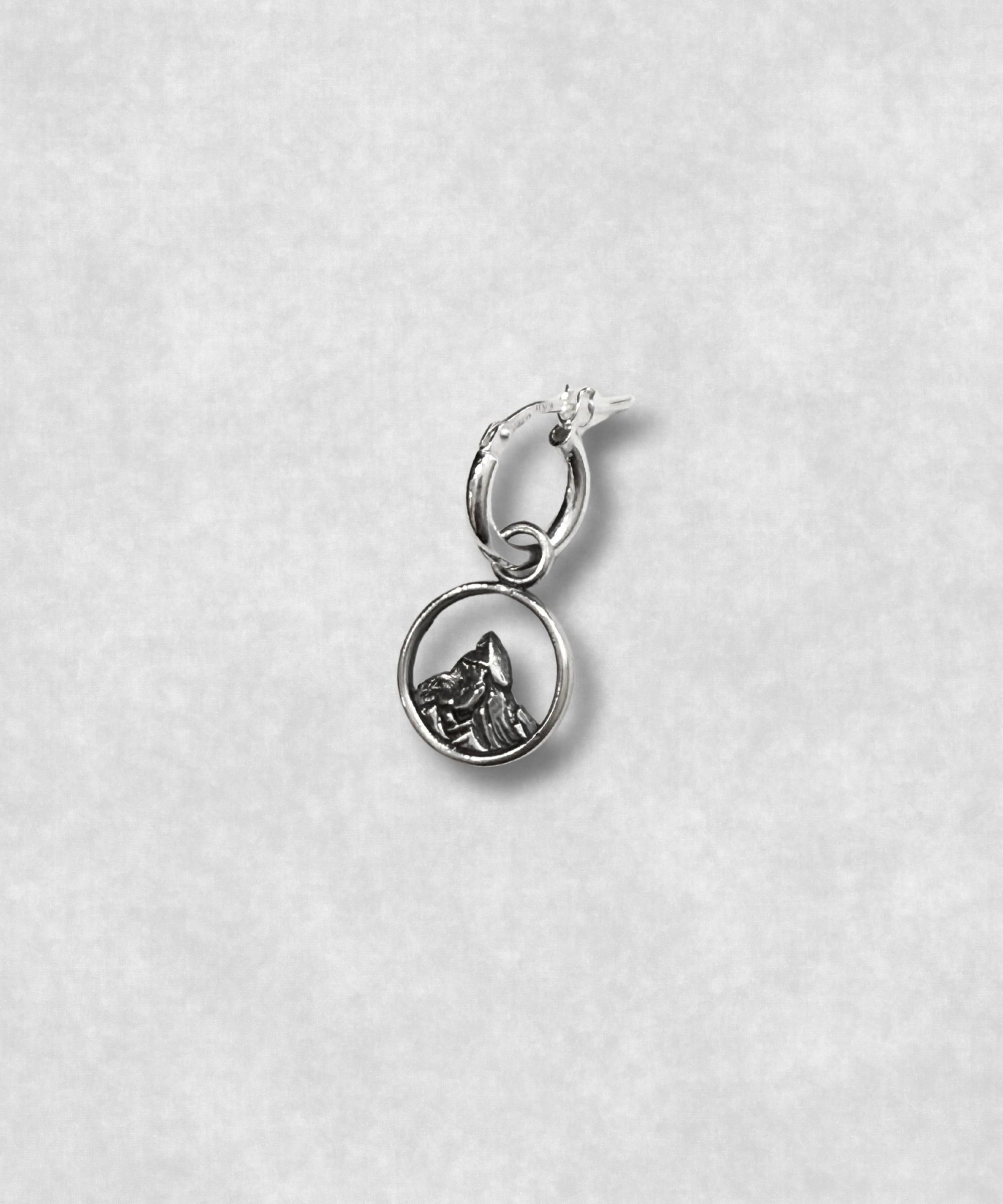 STERLING SILVER MATTERHORN EARRINGS ELEGANT