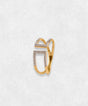 The Path, Gold 18k ring with Natural and Ethical diamonds