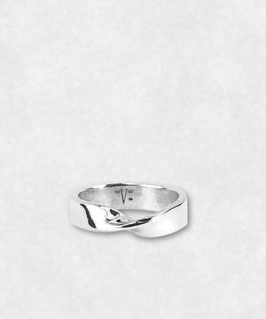 Twist Sterling Silver 925 Ring By Maison Davis
