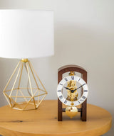 Wooden Mechanical Table Clock Interior Design