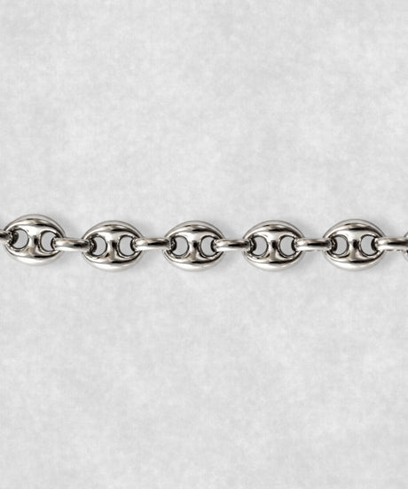 PULSERA DE GRANOS DE CAFÉ DE PLATA