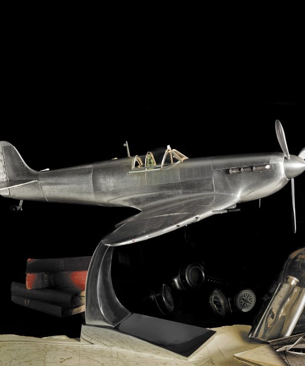 Spitfire Aluminium Plane - Davis Concept Store
